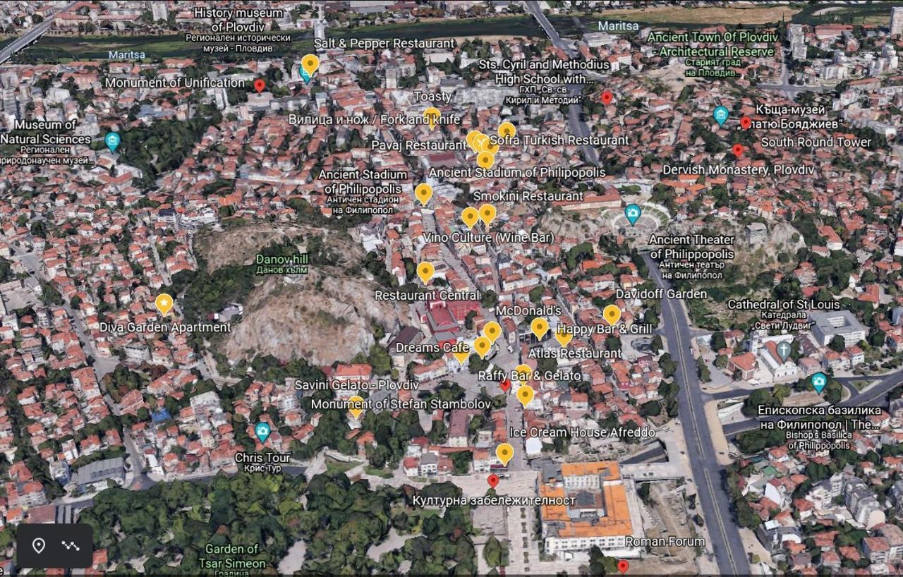 Diva Garden Apartment Пловдив Экстерьер фото